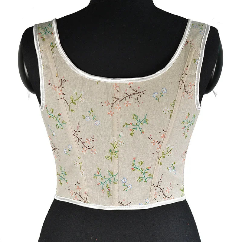 VISIVANEC Lolita Corset Tank Top Women's Slimming Bustier