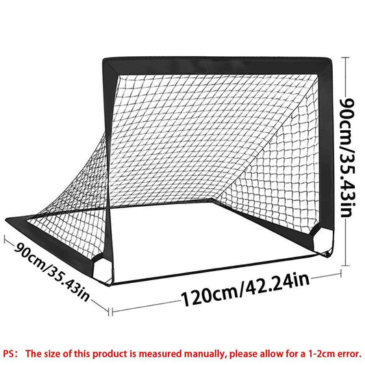 1pcs Football Goal for Garden Football Net Pop Up Goals Set Soccer Goal Net for Backyard Birthday Gift for Soccer Training ﻿