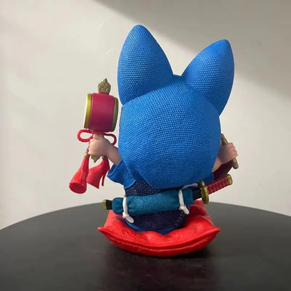 23cm Dr. Slump Arale Lucky Cat Series Cute Anime Girl Figure Model Statue Boys Collection Desktop Decoration Ornament Toys Gifs SS69