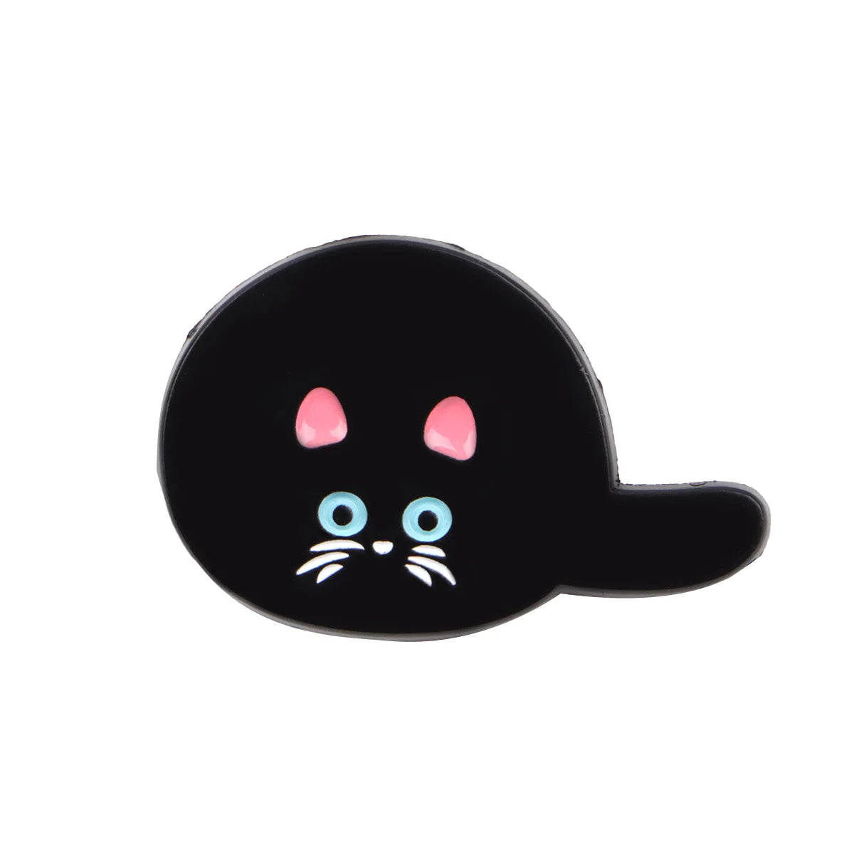 Cute Black Cat Enamel Pin Animal Brooch Pines Lapel Pins Badge on Backpack Clothing Accessories Witch Jewelry Halloween Gifts