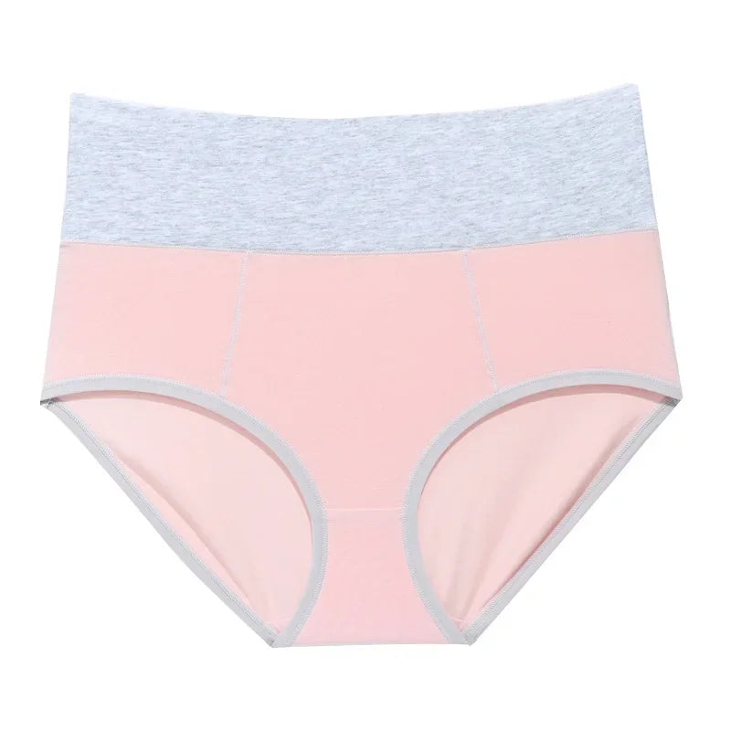 Underwear Women High Waist Woman Panties Cotton Underpants Tighten The Abdomen Panties Women Plus Size XXXXXL Female Underwear SS69 8.69 Peach / XS(waist 64-68cm) / 1pc
