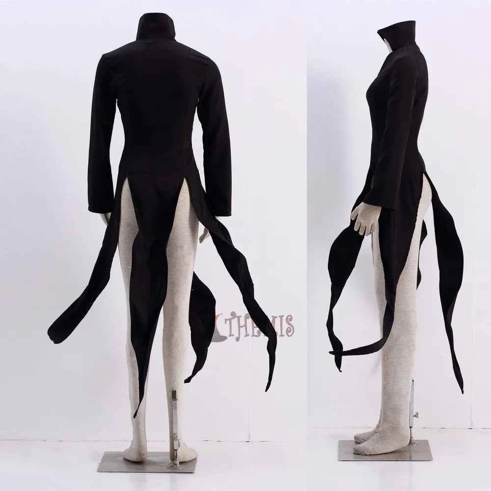 New Tornadoes Of Terror Senritsung NoTatsumaking Cosplay Costume Black Coat Wig To Choose For Halloween Christmas