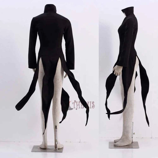 New Tornadoes Of Terror Senritsung NoTatsumaking Cosplay Costume Black Coat Wig To Choose For Halloween Christmas