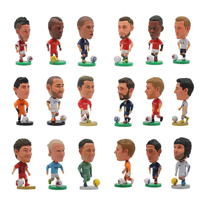 6.5cm HAALAND MODRIC RONALDO YAMAL 2.5in Team Activity Doll Toy Figurine