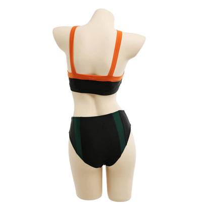 Miccostumes Women Bikini Set Swimsuit Anime Style Bathing Suit