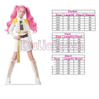 Daliclown Kids Anime Idol Singer Cosplay Costume