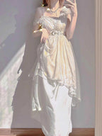 Greek Style Suspender Dress Lolita Elegant Gorgeous Lady