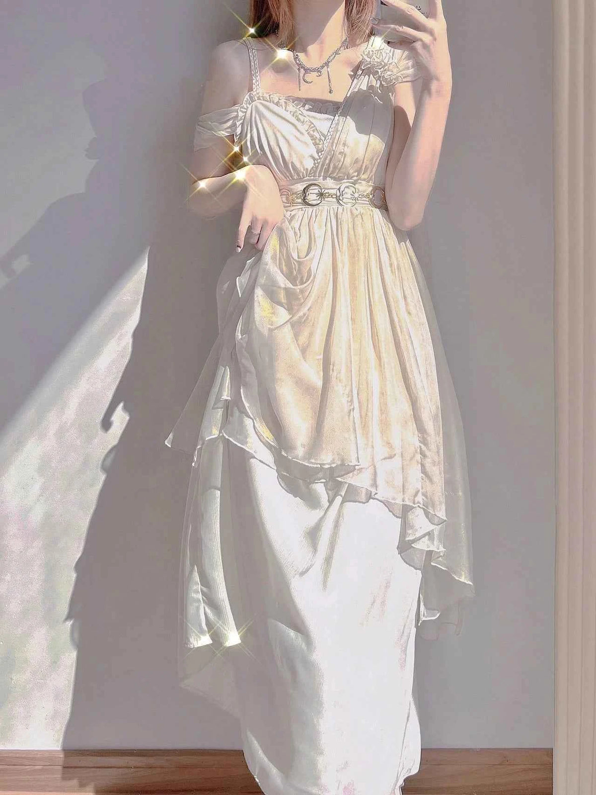 Greek Style Suspender Dress Lolita Elegant Gorgeous Lady