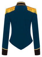 Women Circus Ringmaster Costume Showman Majorette Tassel Tailcoat Jacket Halloween Carnival Lion Tamer Cosplay Costumes