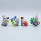 Totoro Mini Figure PVC 1-3cm Anime Micro Landscape Ornament