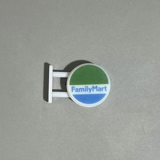 Creative Mini Refrigerator Sticker Convenience Store Magnetic Light Box Display Board with Luminous Light Box Model Ornament