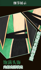 Circus Pierrot Harlequin Clown Cosplay Costume Set for Adults