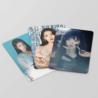55pcs/set Kpop IU The Golden Hour Lomo Cards High quality HD Photocard for fans collection Fashion Cute Fans Gift SS69