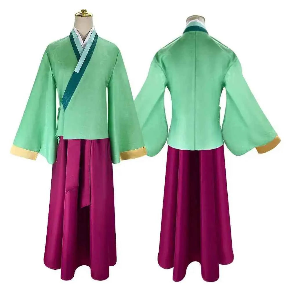 Anime Maomao Cosplay Costume Apothecary Diaries Kimono Mao Uniform Outfits Halloween Carnival Party For Women