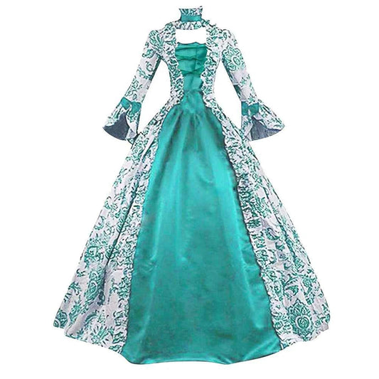 For Costume Event Retro Costume Dress Renaissance Dress Theatrical Performance M S Historical Gothic Costume For Cosplay