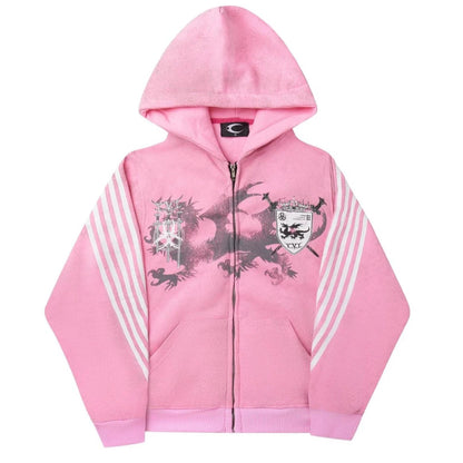 Winter Street Trendsetters Wear Long Sleeved Hoodies, Dark Gothic High Street Printed Clothes, Streetwear Oversized Sweatshirts SS69