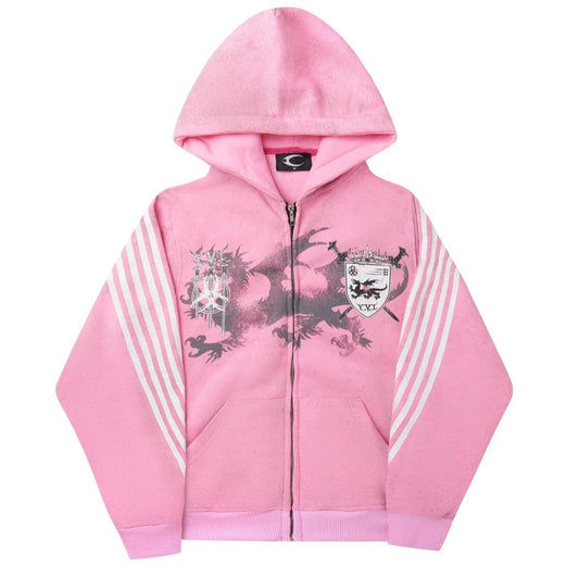 Winter Street Trendsetters Wear Long Sleeved Hoodies, Dark Gothic High Street Printed Clothes, Streetwear Oversized Sweatshirts SS69