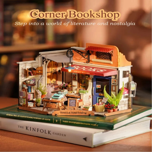 Robotime Rolife Becka's Baking House 3D DIY Miniature Dollhouse Kit