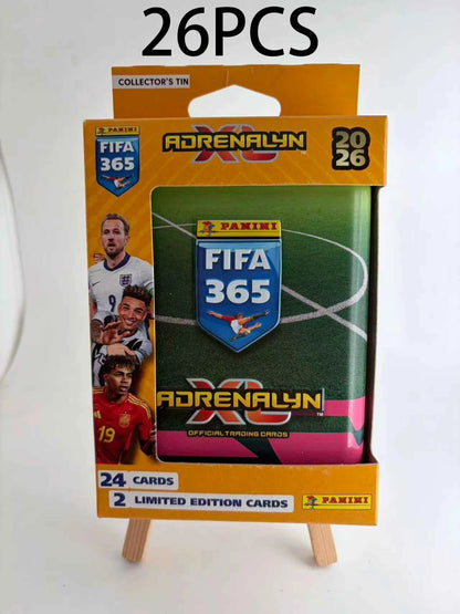 PANINI 2026 365 6PCS/BACK Collectible Cards Messi Ronaldo Neymar Mbappe Bellingham Modric Soccer autograph holiday gift