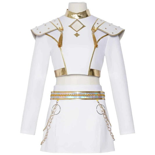 Kids Rumi Zoey Mira Cosplay KPop Demon Hunters Costume Women Girls Black Golden Suit Saja Boys Halloween Role Playing Outfits