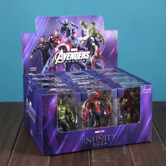 Disney ZD Original Marvel legends The Avengers Iron Man Spider Man Thor Captain America Thanos Hulk War Machine Action Figures SS69