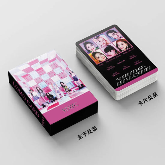 50 Cards / Set Stayc New Album Laser Card Lomo Card Girl Group Print Photo Card Beautiful Photo Fan Girl Gift Small Card Kpop SS69