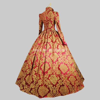 Victorian Masquerade Dresses for Women, Renaissance Dress, 18th Century, Baroque Rococo Marie Antoinette, Historical Clothing SS69