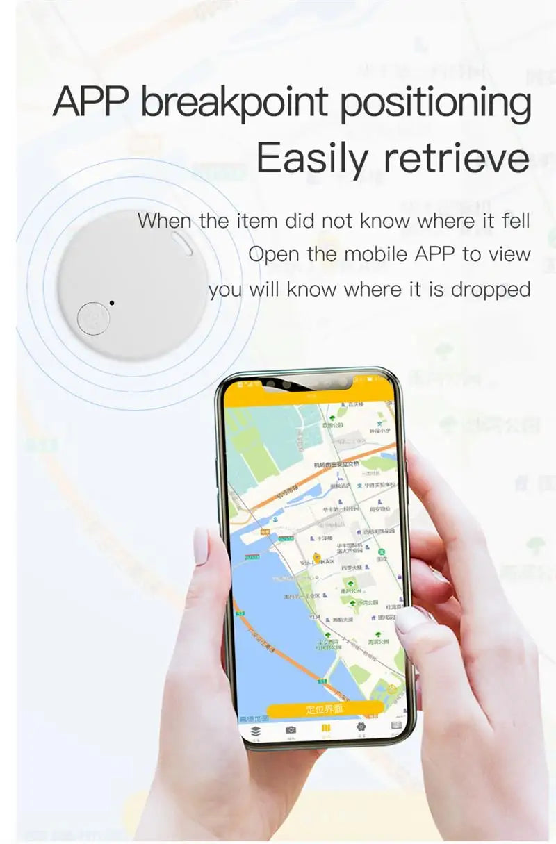 Xiaomi New Mini GPS Tracker Bluetooth 5.0 Anti-Lost GPS Device Car Tracking IOS Android Smart Finder Locator Accessory 2025 - SS69 