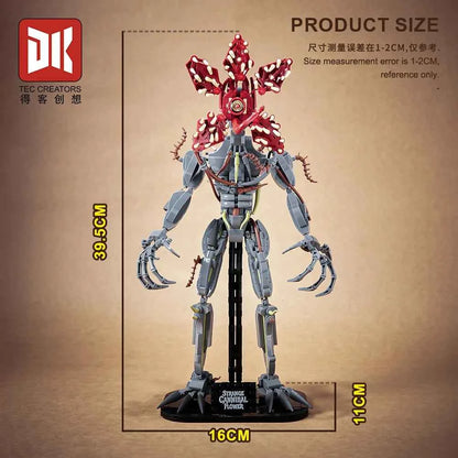 The Orchid Monster Building Blocks Set For Strangered Things Demogorchid Idea Bricks Toys Children Birthday Christmas Gifts