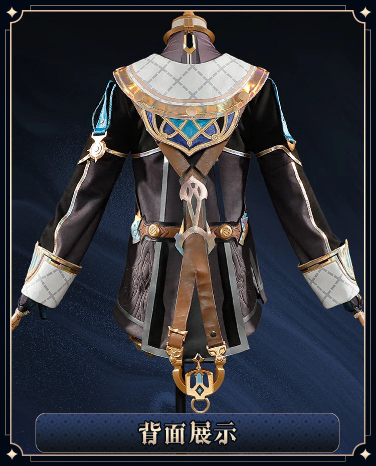 Genshin Impact Freminet Cosplay Costume Uniform Anime Chinese Style Halloween Costumes Role Play for Women Game SS69