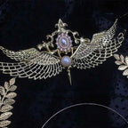 Angel Virgin Mary Baroque Gold Halo Goddess Headpiece Lolita Vintage KC Headband Tiara Headwear Accessories