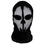 Ghost Skull Balaclava Full Face Mask for Cosplay & Cycling