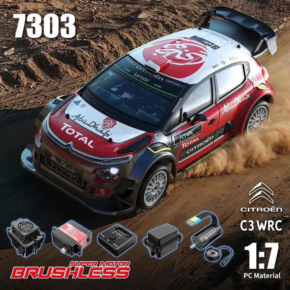 MJX 7303 1/7 RC Car 4WD HYPER GO Blushless Remote Contorl Car High Speed Drift Off-load RC Car For Gifts