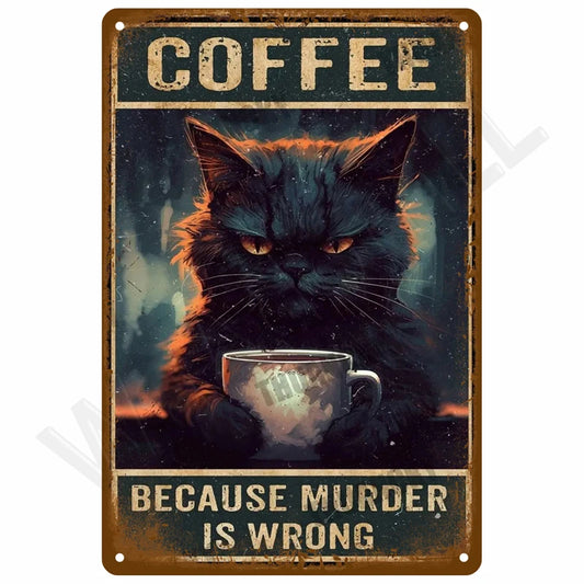 SS69 Retro Metal Tin Sign 20x30cm Vintage Wall Art for Home Bar Decor