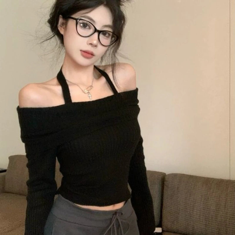 Deeptown Harajuku Kawaii Anime Graphic T Shirts Women Cutecore Cartoon Patchwork Tees Y2K Aesthetic Slim Crop Top Japanese 2000s SS69