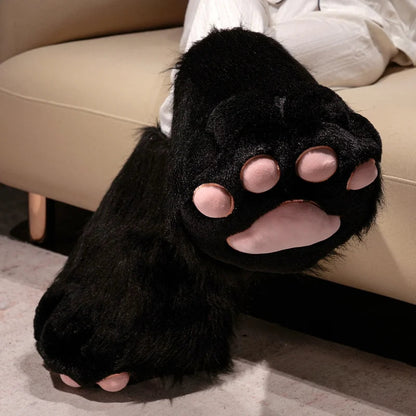Fursuit Paw Gloves Boots Giant Wearable Wing Accessories Plush Toys Furry Cosplay Cat Bear Shoes Cute Fluffy Animal Manga Party SS69