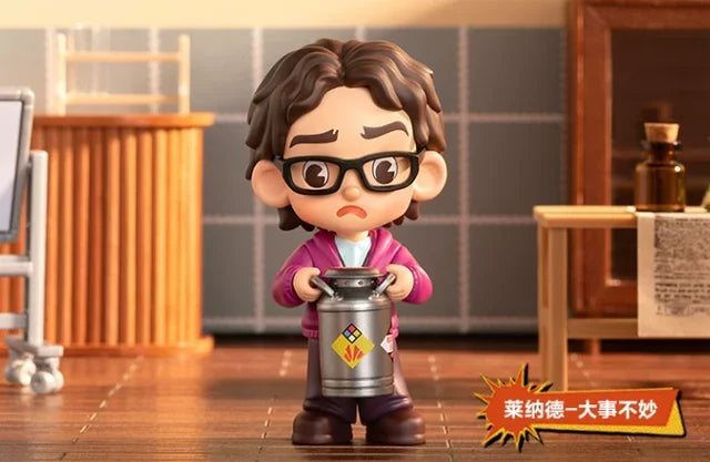 POP MART The Big Bang Theory Action Figures Toys TBBT Sheldon Penny Amy Leonard Howard Rajesh Bernadette Figure Dolls Kids Gifts SS69 26.69 no box 5