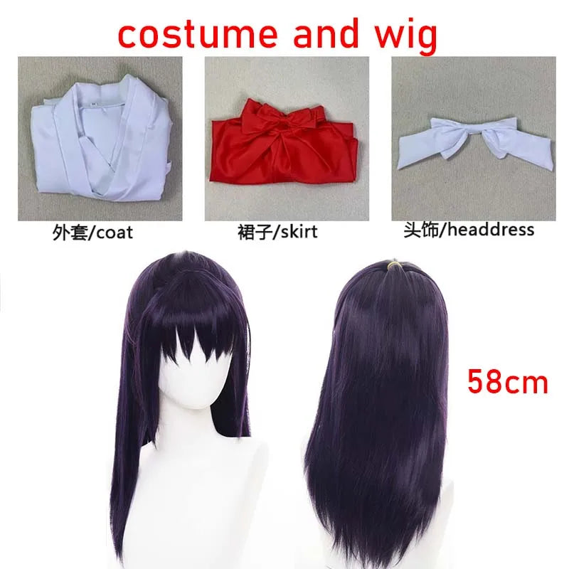Iori Utahime Cosplay Costume Set - Women's Kimono Top & Pants