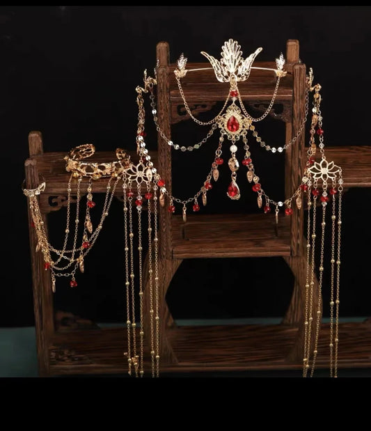 2025 chinese characteristic dunhuang feitian hanfu exotic princess folk dance suit travel photography hanfu clothes+accessories SS69