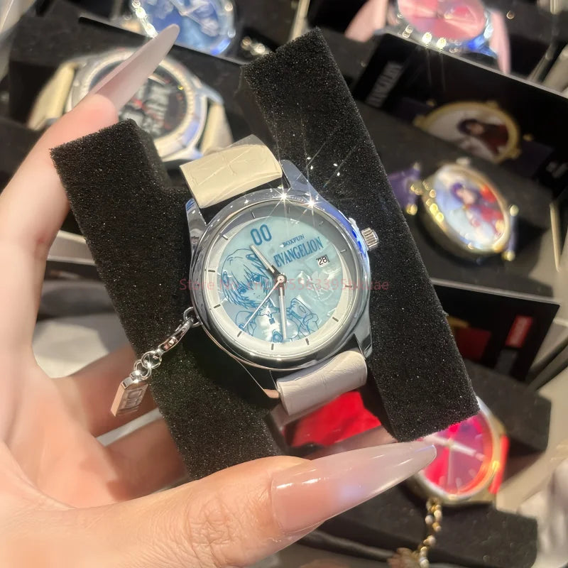 Original Boxfun Eva Evangelion The Final Mission Series Wrist Watch Blind Box Asuka Anime Peripheral Ornament Birthday Gifts Toy
