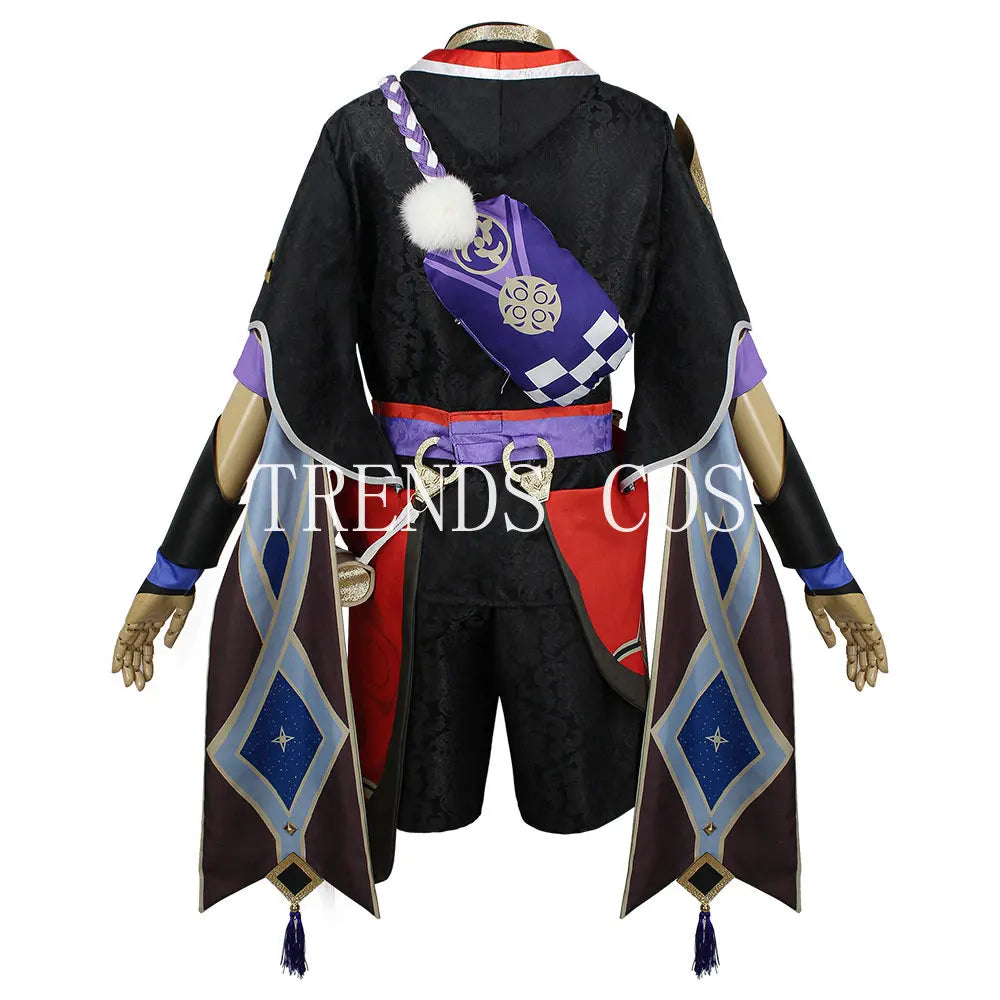 Genshin Impact Scaramouche Cosplay Costume Full Set