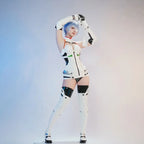 Ayanami Rei Anime Cosplay Costume Set with Shoulder Armor