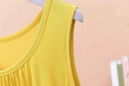 Plus size XL to 8XL Modal sleeveless sleepdress Summer lady's tank dress Loose camisole nightdress comfort dresses