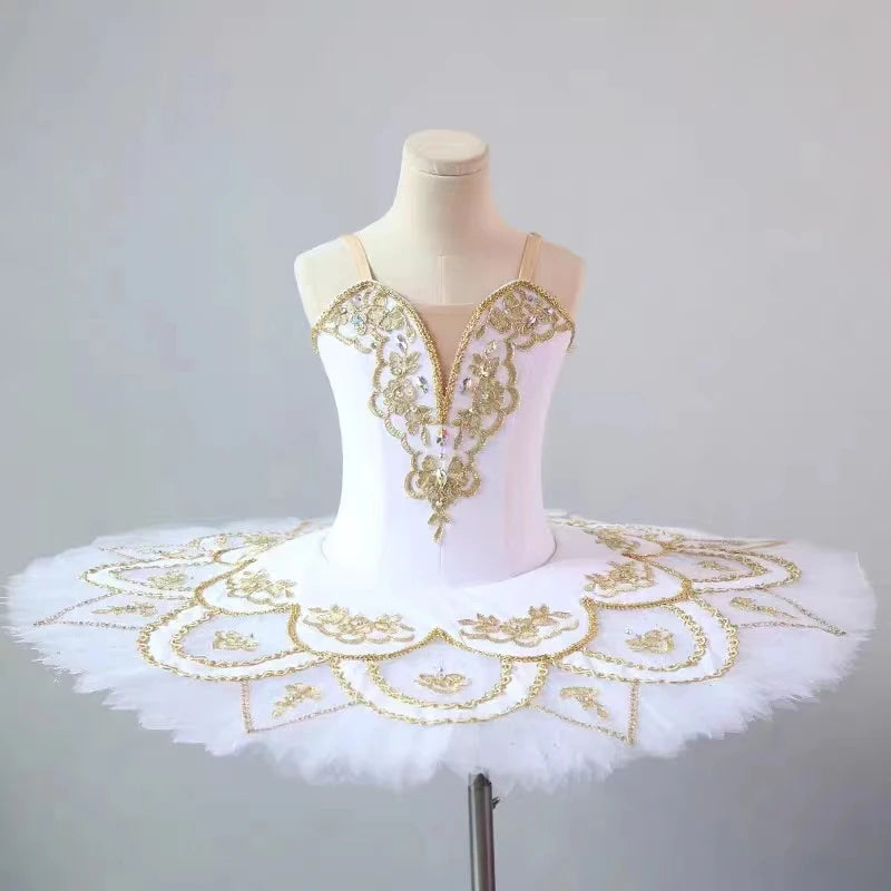 SS69 Professional Ballet Tutu Dress for Women and Girls, Nylon Knit