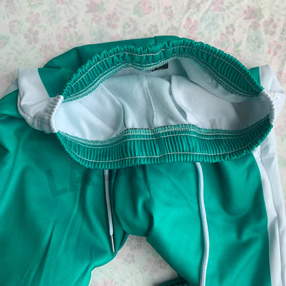 Calamari Games Player Cosplay Costume Korea Disguise Men Suit for Team Blue Sports Sweatshirt Halloween Carnival Party Costume SS69