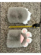Kig attachment Fursuit Kigurumi Furry Animal Claws Nails Glove Cosplay Costume Wearable Furry Animal Paw Cosplay Props Kid gift