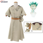 Senku Ishigami Cosplay Costume Wig Halloween Christmas Carnival Party Outfit Role Play Suit Comic Con Clothing