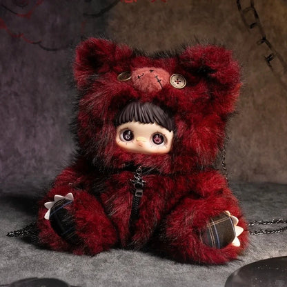 MayMei Rebel Doll Backpack Series Plush Blind Box Cute Vinyl Doll Pendant Toy Ideal Kawaii Girl Birthday New Year Exquisite Gift