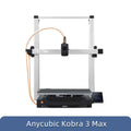 ANYCUBIC Kobra 3 Max Multi Color 3D Printer with Up to 600mm/s Print Speed Dual Gear Direct Extruder Build Volume 500*420*420mm