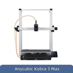 ANYCUBIC Kobra 3 Max Multi Color 3D Printer with Up to 600mm/s Print Speed Dual Gear Direct Extruder Build Volume 500*420*420mm